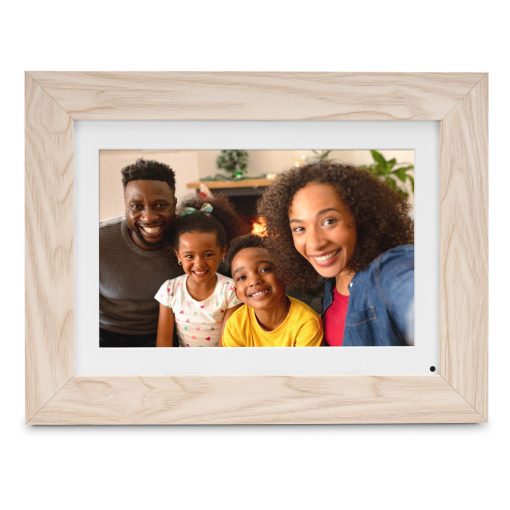 PhotoShare Frame 10" White Washed Wood